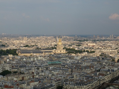 Looking Out Towards Les Invalides  Looking Out Towards Les Invalides